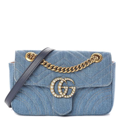 gucci small bag sale|Gucci mini denim bag.